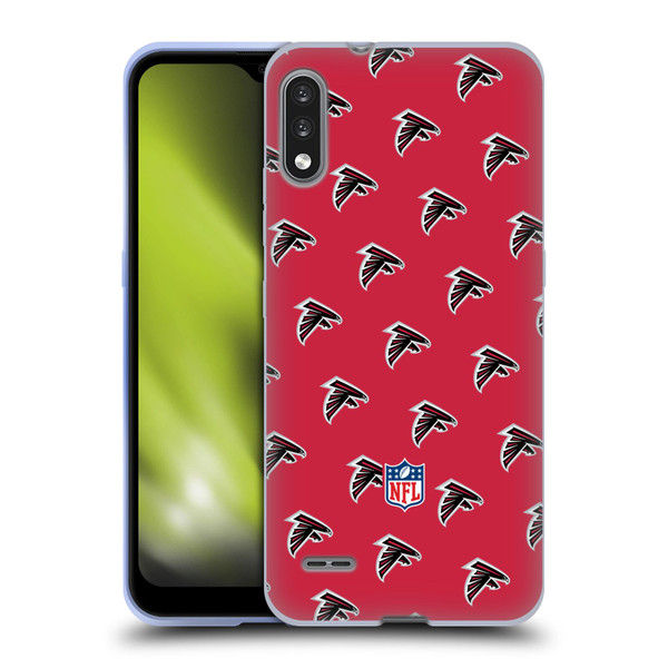NFL Atlanta Falcons Artwork Patterns Soft Gel Case for LG K22