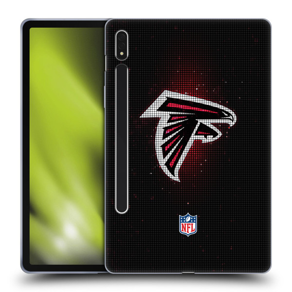 NFL Atlanta Falcons Artwork LED Soft Gel Case for Samsung Galaxy Tab S8