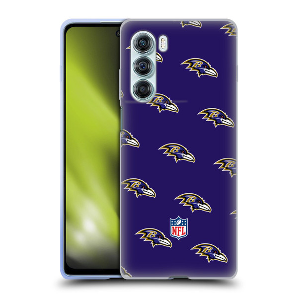 NFL Baltimore Ravens Artwork Patterns Soft Gel Case for Motorola Edge S30 / Moto G200 5G