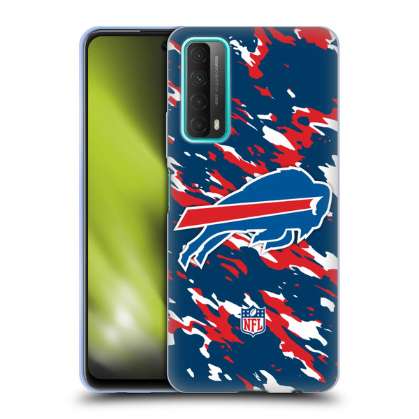 NFL Buffalo Bills Logo Camou Soft Gel Case for Huawei P Smart (2021)