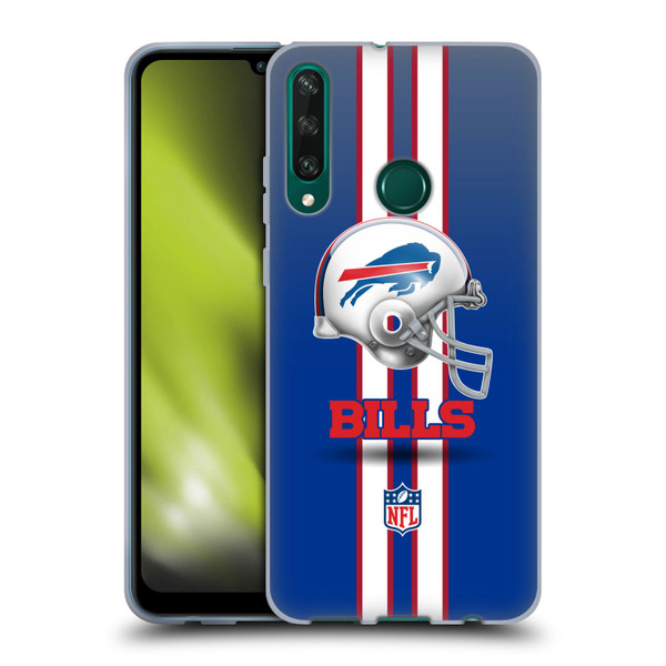 NFL Buffalo Bills Logo Helmet Soft Gel Case for Huawei Y6p
