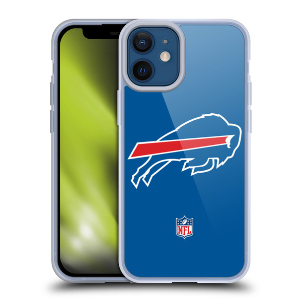 NFL Buffalo Bills Logo Plain Soft Gel Case for Apple iPhone 12 Mini