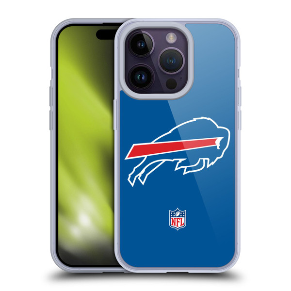 NFL Buffalo Bills Logo Plain Soft Gel Case for Apple iPhone 14 Pro NFL Buffalo Bills Logo Plain Soft Gel Case for Apple iPhone 14 Pro