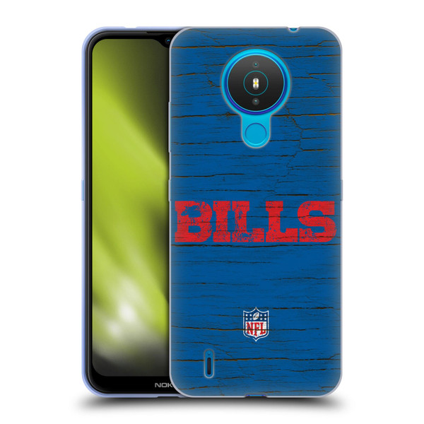 NFL Buffalo Bills Logo Distressed Look Soft Gel Case for Nokia 1.4