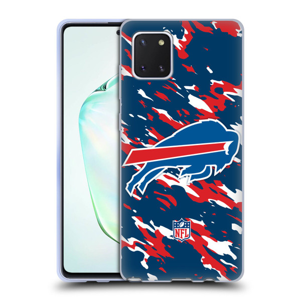 NFL Buffalo Bills Logo Camou Soft Gel Case for Samsung Galaxy Note10 Lite