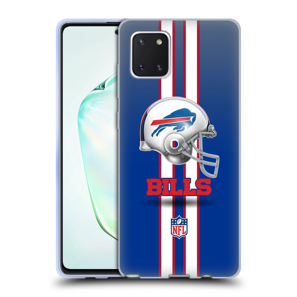 NFL Buffalo Bills Logo Helmet Soft Gel Case for Samsung Galaxy Note10 Lite