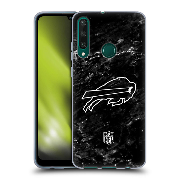 NFL Buffalo Bills Artwork Marble Soft Gel Case for Huawei Y6p