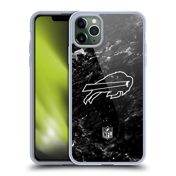 NFL Buffalo Bills Artwork Marble Soft Gel Case for Apple iPhone 11 Pro Max
