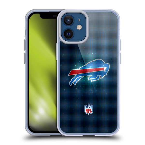 NFL Buffalo Bills Artwork LED Soft Gel Case for Apple iPhone 12 Mini