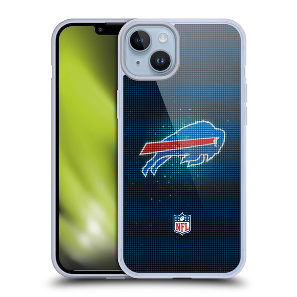 NFL Buffalo Bills Artwork LED Soft Gel Case for Apple iPhone 14 Plus