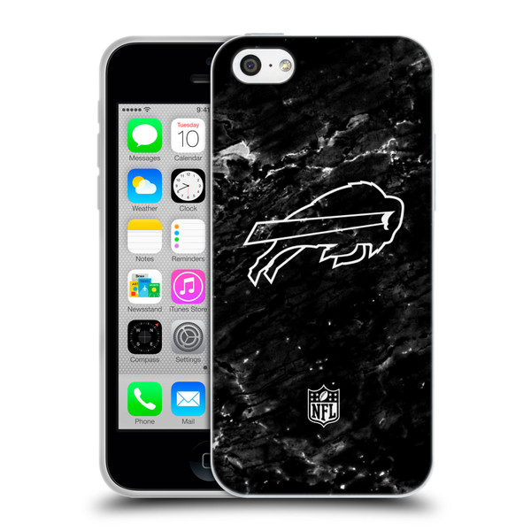 NFL Buffalo Bills Artwork Marble Soft Gel Case for Apple iPhone 5c