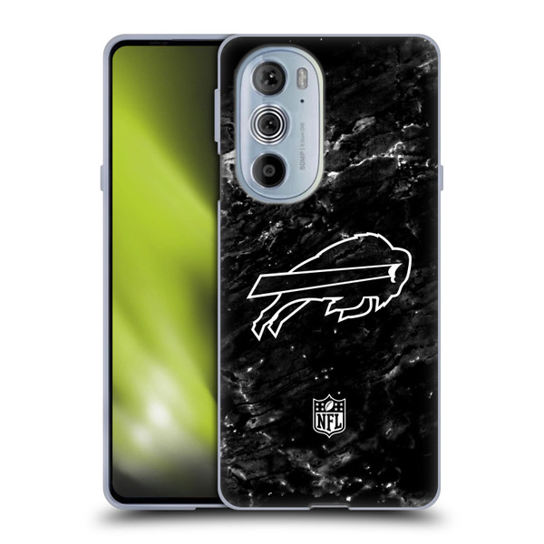 NFL Buffalo Bills Artwork Marble Soft Gel Case for Motorola Edge X30