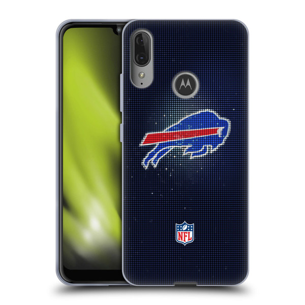 NFL Buffalo Bills Artwork LED Soft Gel Case for Motorola Moto E6 Plus