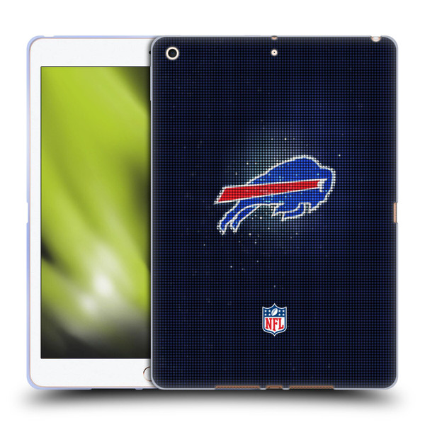 NFL Buffalo Bills Artwork LED Soft Gel Case for Apple iPad 10.2 2019/2020/2021