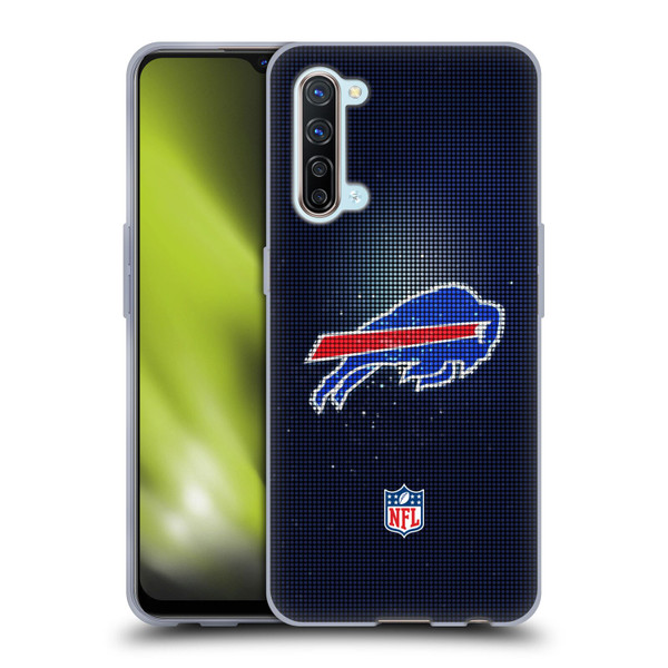 NFL Buffalo Bills Artwork LED Soft Gel Case for OPPO Find X2 Lite 5G