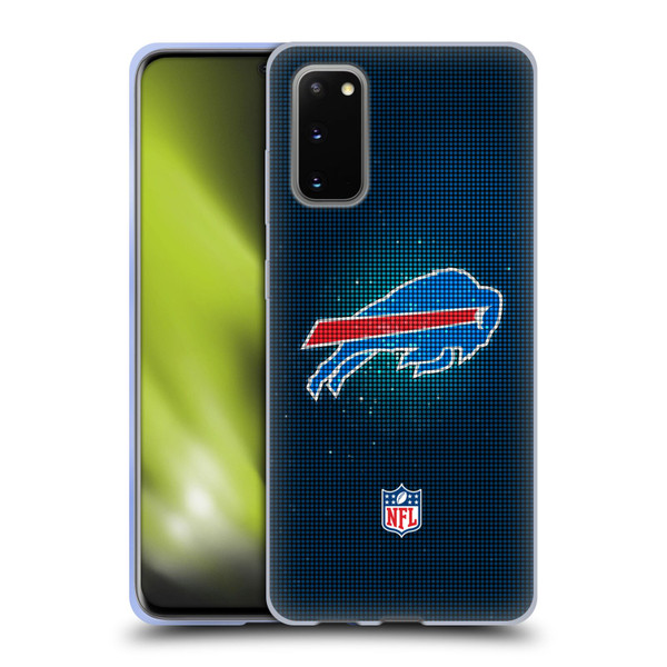 NFL Buffalo Bills Artwork LED Soft Gel Case for Samsung Galaxy S20 / S20 5G