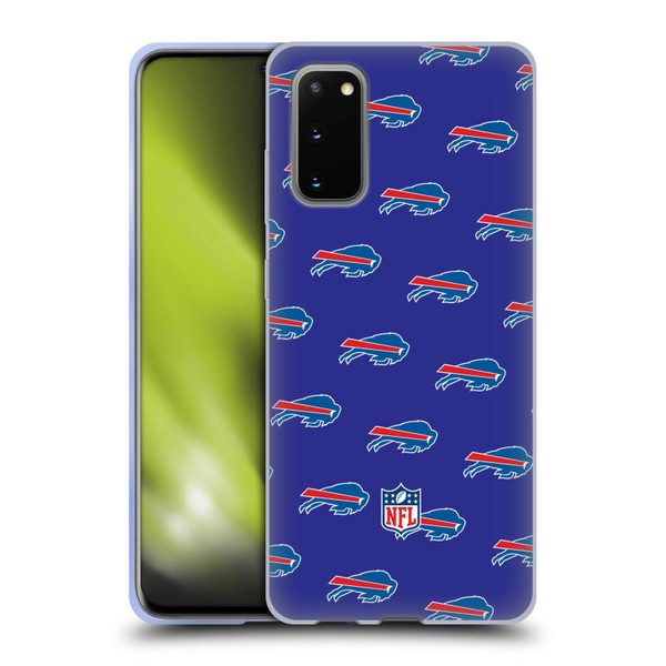 NFL Buffalo Bills Artwork Patterns Soft Gel Case for Samsung Galaxy S20 / S20 5G