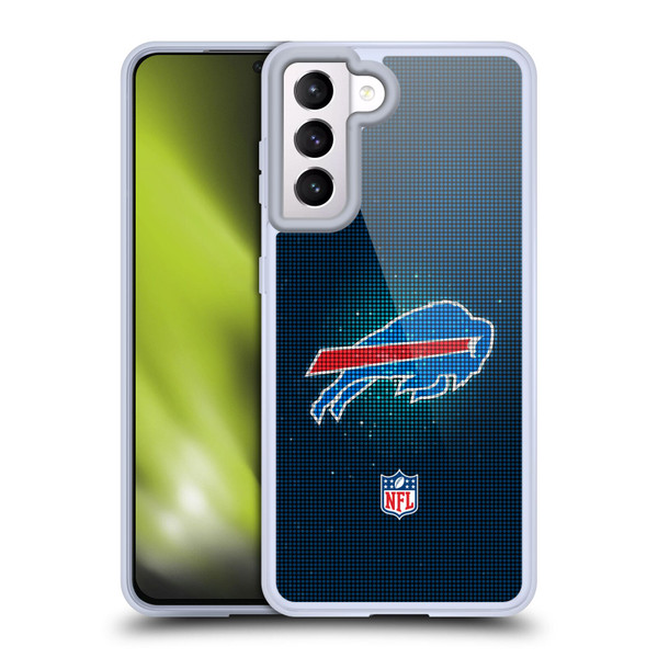 NFL Buffalo Bills Artwork LED Soft Gel Case for Samsung Galaxy S21 5G