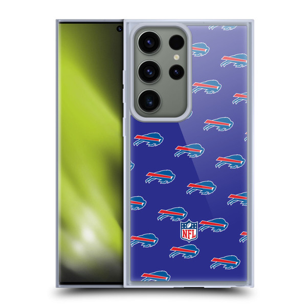 NFL Buffalo Bills Artwork Patterns Soft Gel Case for Samsung Galaxy S23 Ultra 5G