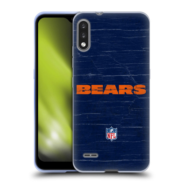 NFL Chicago Bears Logo Distressed Look Soft Gel Case for LG K22