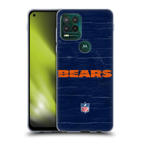 NFL Chicago Bears Logo Distressed Look Soft Gel Case for Motorola Moto G Stylus 5G 2021