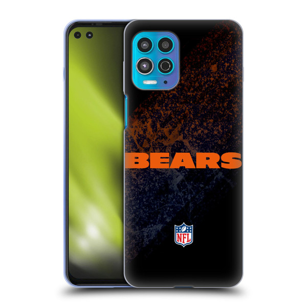 NFL Chicago Bears Logo Blur Soft Gel Case for Motorola Moto G100