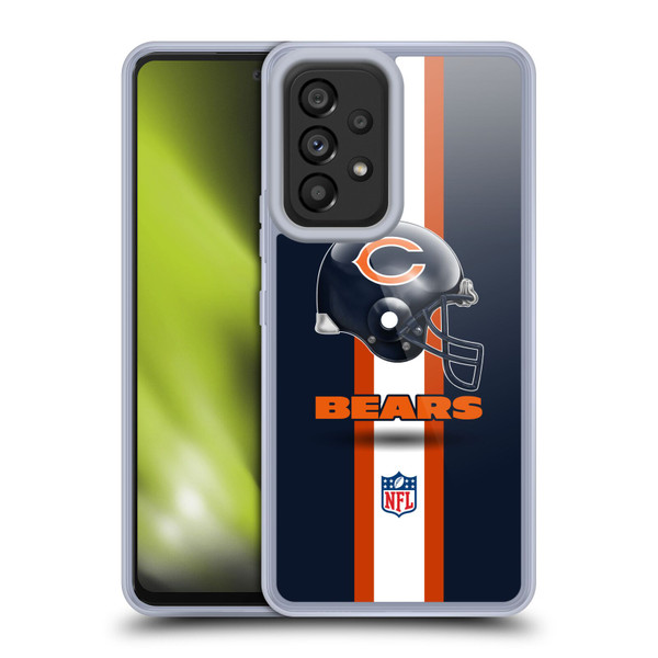 NFL Chicago Bears Logo Helmet Soft Gel Case for Samsung Galaxy A53 5G (2022) NFL Chicago Bears Logo Helmet Soft Gel Case for Samsung Galaxy A53 5G (2022)