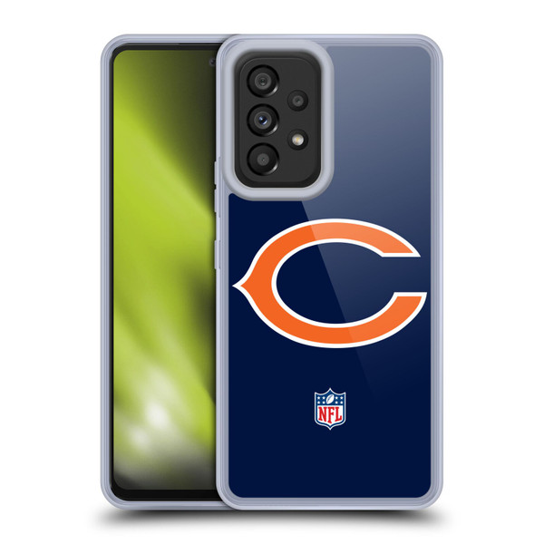 NFL Chicago Bears Logo Plain Soft Gel Case for Samsung Galaxy A53 5G (2022) NFL Chicago Bears Logo Plain Soft Gel Case for Samsung Galaxy A53 5G (2022)