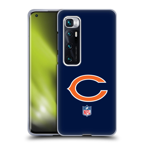 NFL Chicago Bears Logo Plain Soft Gel Case for Xiaomi Mi 10 Ultra 5G