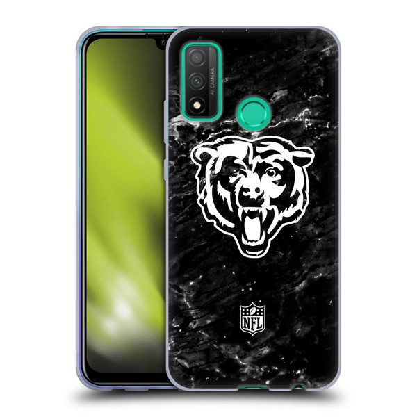 NFL Chicago Bears Artwork Marble Soft Gel Case for Huawei P Smart (2020)