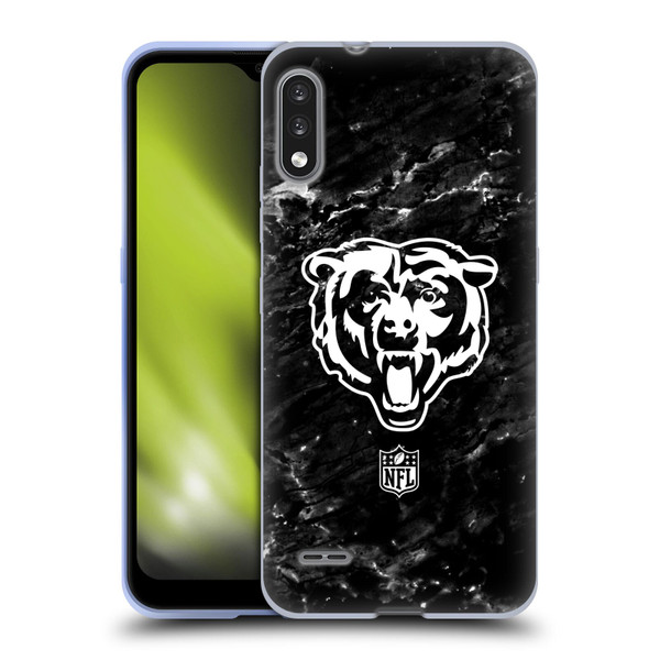 NFL Chicago Bears Artwork Marble Soft Gel Case for LG K22
