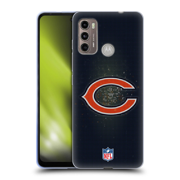 NFL Chicago Bears Artwork LED Soft Gel Case for Motorola Moto G60 / Moto G40 Fusion