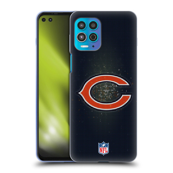 NFL Chicago Bears Artwork LED Soft Gel Case for Motorola Moto G100