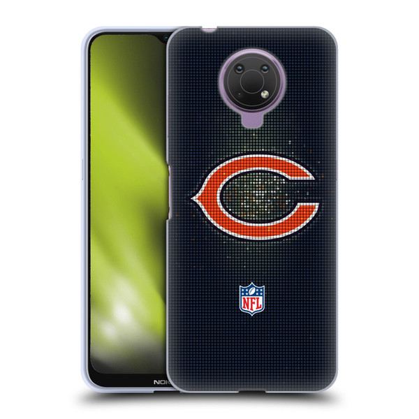 NFL Chicago Bears Artwork LED Soft Gel Case for Nokia G10