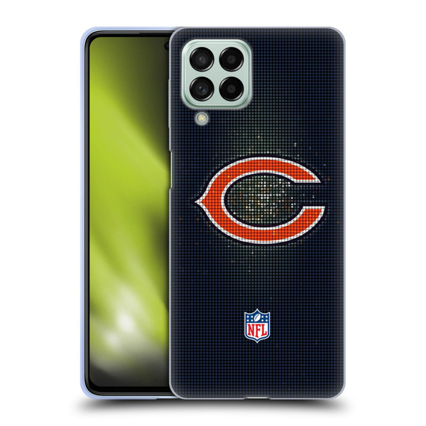 NFL Chicago Bears Artwork LED Soft Gel Case for Samsung Galaxy M53 (2022)