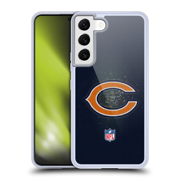 NFL Chicago Bears Artwork LED Soft Gel Case for Samsung Galaxy S22 5G
