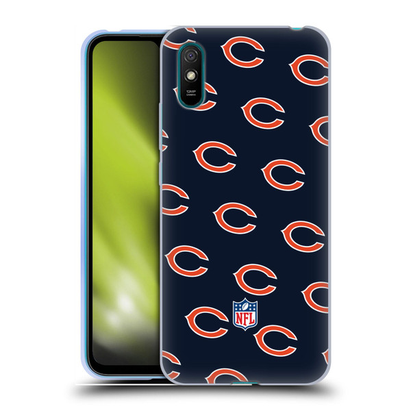 NFL Chicago Bears Artwork Patterns Soft Gel Case for Xiaomi Redmi 9A / Redmi 9AT