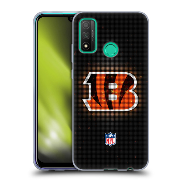 NFL Cincinnati Bengals Artwork LED Soft Gel Case for Huawei P Smart (2020)