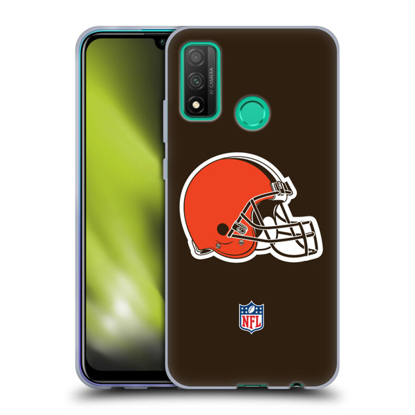 NFL Cleveland Browns Logo Plain Soft Gel Case for Huawei P Smart (2020)