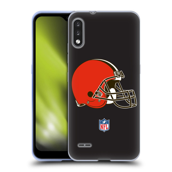 NFL Cleveland Browns Logo Plain Soft Gel Case for LG K22