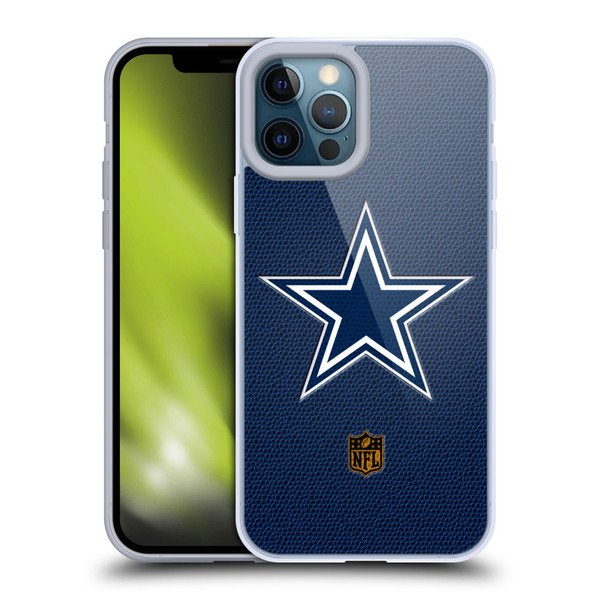 NFL Dallas Cowboys Logo Football Soft Gel Case for Apple iPhone 12 Pro Max
