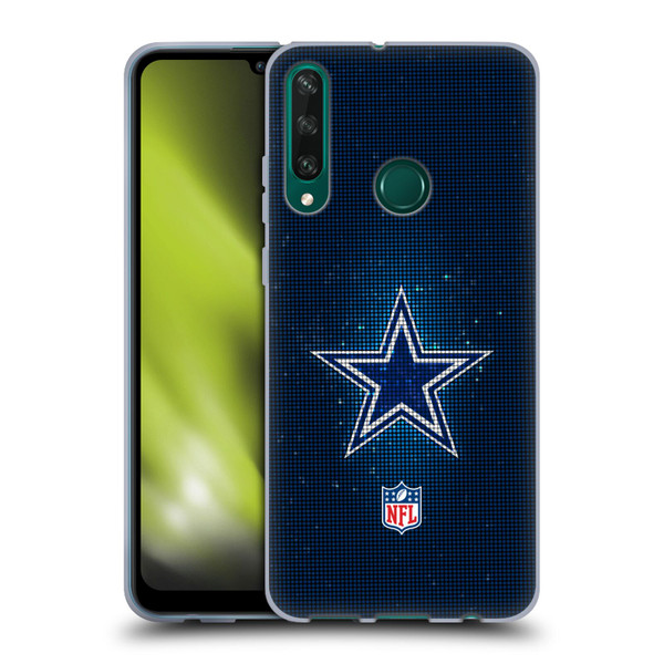 NFL Dallas Cowboys Artwork LED Soft Gel Case for Huawei Y6p