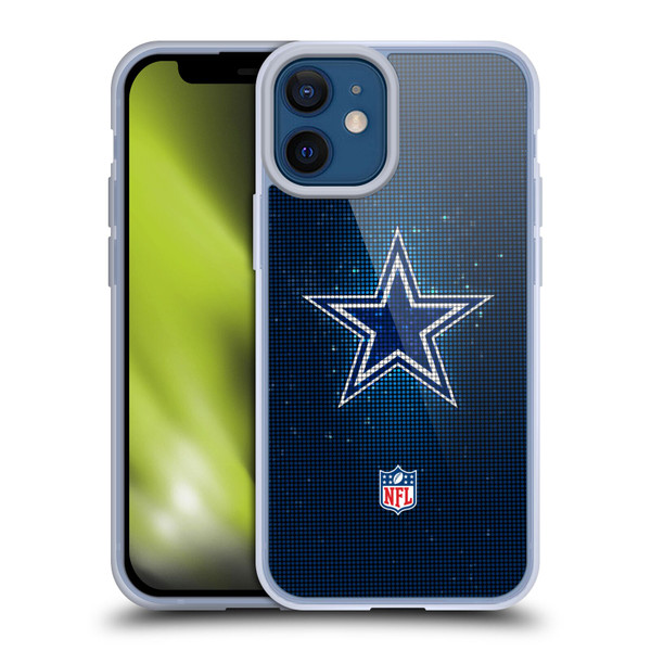 NFL Dallas Cowboys Artwork LED Soft Gel Case for Apple iPhone 12 Mini