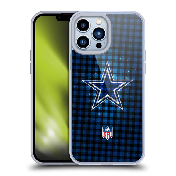NFL Dallas Cowboys Artwork LED Soft Gel Case for Apple iPhone 13 Pro Max