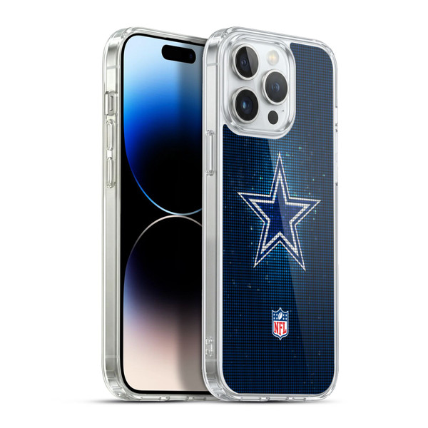 NFL Dallas Cowboys Artwork LED Soft Gel Case for Apple iPhone 13 Pro Max & MagSafe