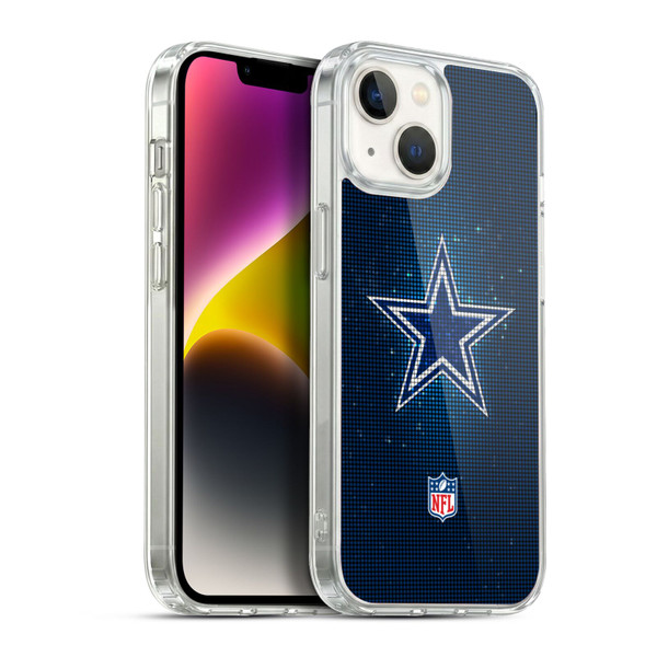 NFL Dallas Cowboys Artwork LED Soft Gel Case for Apple iPhone 14