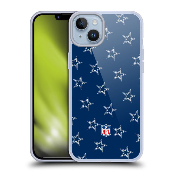 NFL Dallas Cowboys Artwork Patterns Soft Gel Case for Apple iPhone 14 Plus NFL Dallas Cowboys Artwork Patterns Soft Gel Case for Apple iPhone 14 Plus