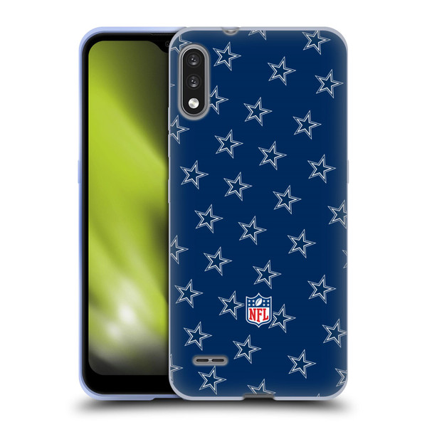 NFL Dallas Cowboys Artwork Patterns Soft Gel Case for LG K22