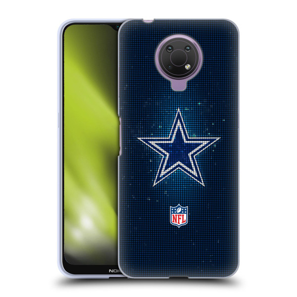 NFL Dallas Cowboys Artwork LED Soft Gel Case for Nokia G10