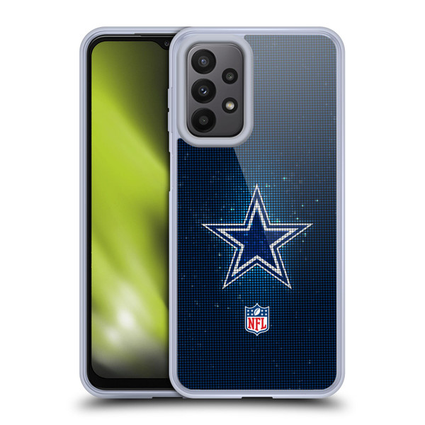 NFL Dallas Cowboys Artwork LED Soft Gel Case for Samsung Galaxy A23 / 5G (2022)